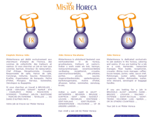 Tablet Screenshot of misterhoreca.be